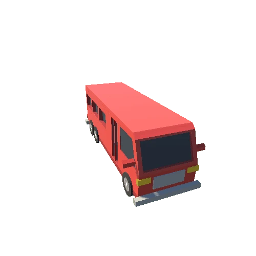 Tourist Bus - Red